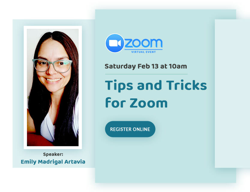 Tips and Tricks for Zoom website emily event